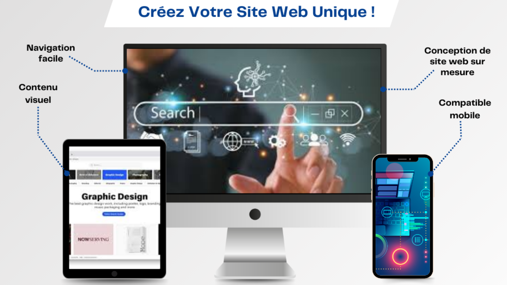 Conception de site web sur mesure (1)