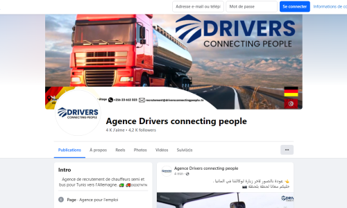 Agence Drivers connecting people Facebook