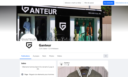 Ganteur Facebook